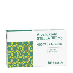 Albendazol STELLA 400 mg (Hộp 1 vỉ x 1 viên) – Pharmacity