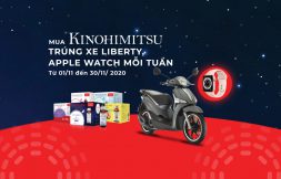 Trúng Xe Liberty và Apple Watch mỗi tuần cùng Kinohimitsu – Pharmacity